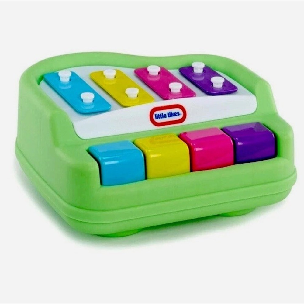 Little Tikes Tap-A-Tune Piano‎ Baby Toddler Toy Instrument Green #642899 EUC!